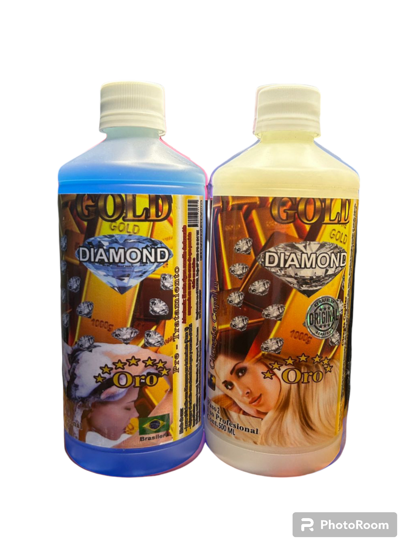 Kera fruit Alisado brillo de oro 1/2 litro