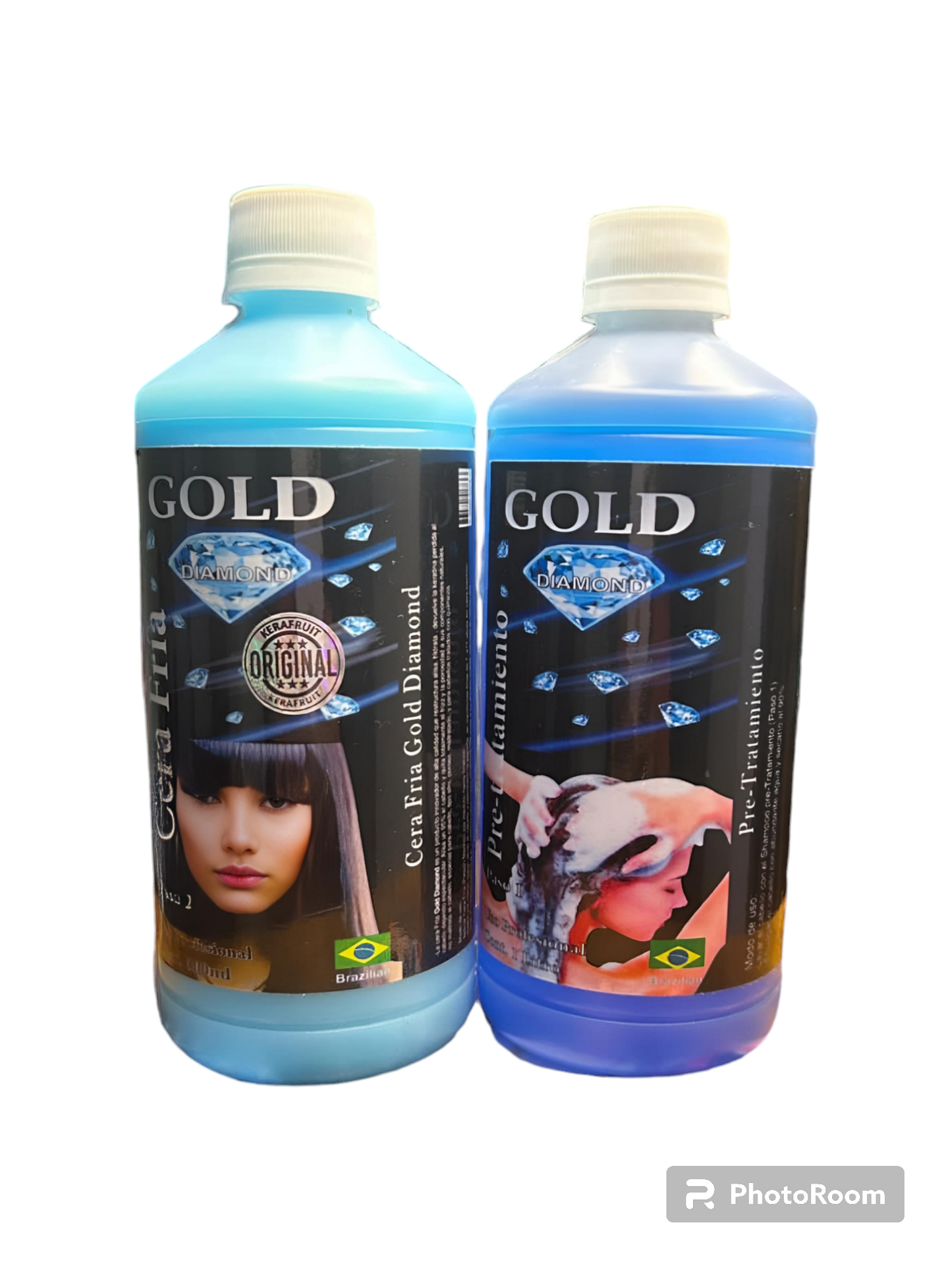 Kera fruit Alisado cera fria medio litro