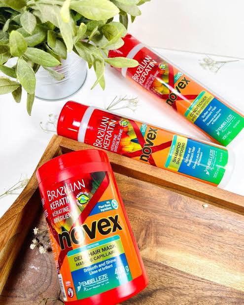 Pack de novex shampoo 300 ml acondicionador 300 ml y mascarilla 400g