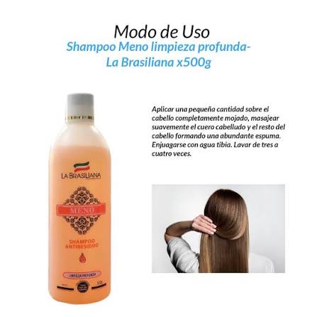 La Brasiliana Shampoo Antirresiduos 500g