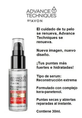 Aceite Avon Sérum Reconstrucción Extrema Advance Techniques