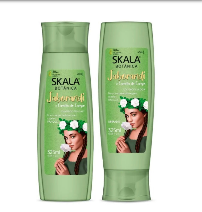 Skala jaborandi shampo y acondicionador 100% original