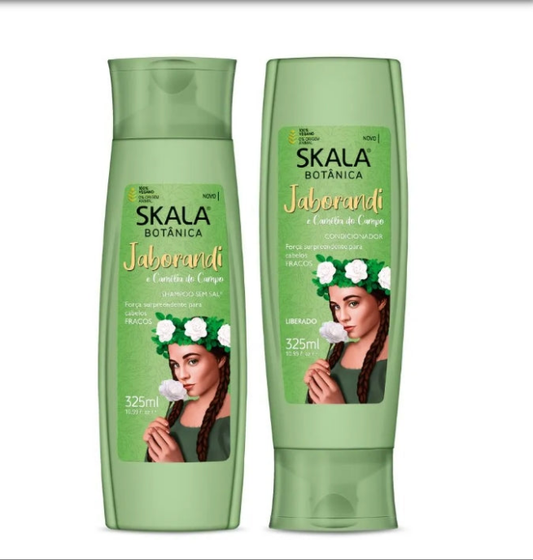 Skala jaborandi shampo y acondicionador 100% original