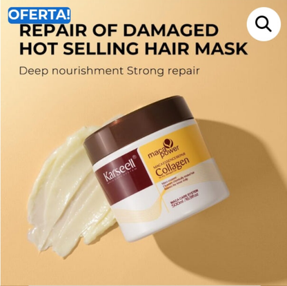 Mascarilla capilar de colágeno Karseell + conjunto de aceite de argán