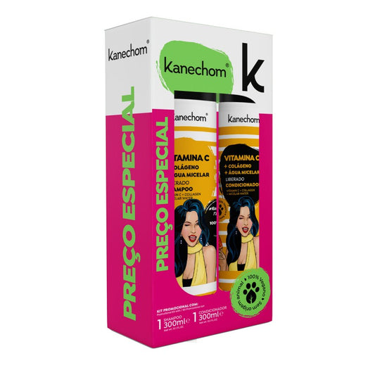 Kanechom Shampoo + acondicionador vitamina c 300 ml