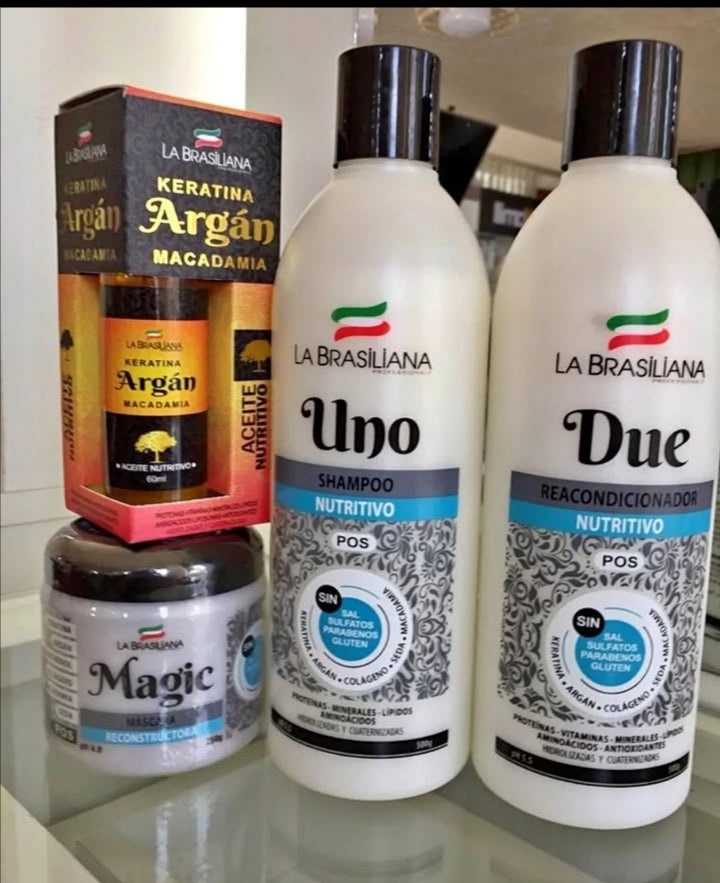 pos alisado pack la brasiliana