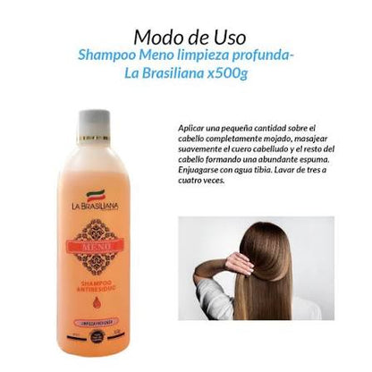 La Brasiliana Shampoo Antirresiduos  500g