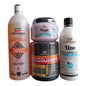 La brasiliana pack Anabolizante capilar kit la  anabolizante 1 kl shampoo meno 1 lt, shampoo uno 500 ml mascarilla 500 g