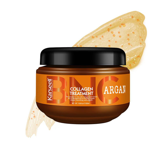 Karseell máscarilla de argan reparación s.o.s colágeno keratina y biotina 500 g