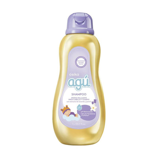 Shampoo Agú niños Relajante Lavanda y Jazmín 1 litro