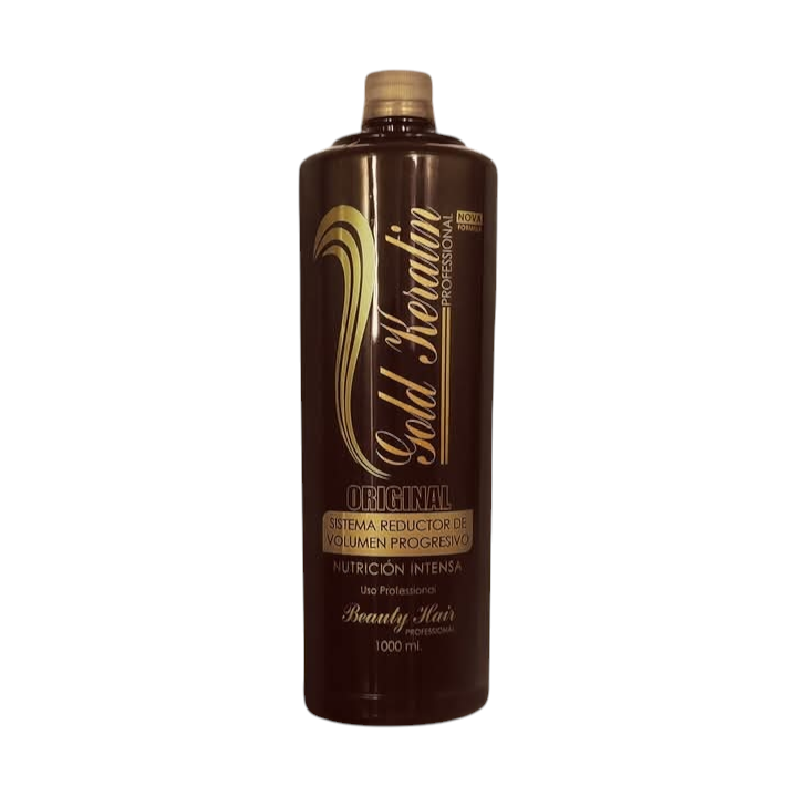 Brasileño alisado gold keratin chocolate 1 litro