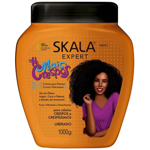 Skala mais crespo 2 en 1 mascarilla 1 kilo 100 ℅ original