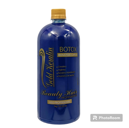 Botox capilar gold keratin Matizador 1 litro