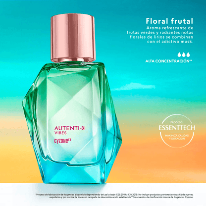 Perfume de mujer Autentik Vibes, 45 ml