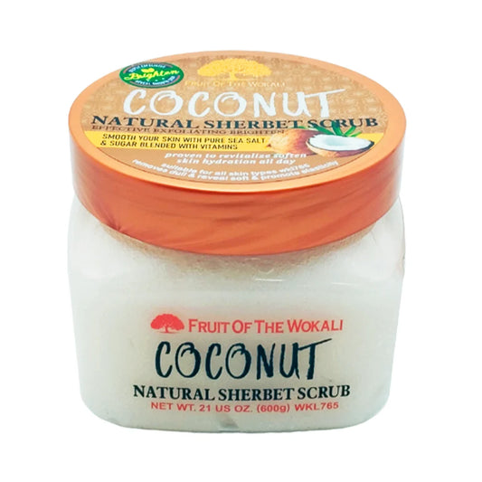 Exfoliante corporal con extracto de coco, 600 gramos