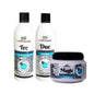 pos alisado kit la brasiliana shampoo y acondicionador 500 ml mascarilla 250 g