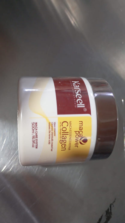 Karsell  mascarilla hidratacion profunda para todo tipo de cabello con colágeno original 100 % 500 g
