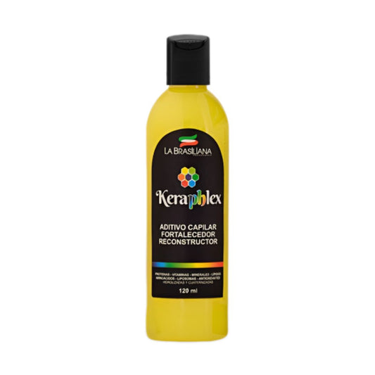 ADITIVO CAPILAR LA BRASILIANA 120ML KERAPLEX FORTALECEDOR Y RESTAURADOR