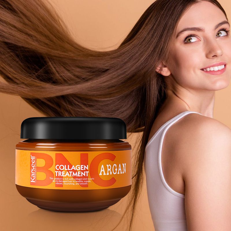 Karseell máscarilla de argan reparación s.o.s colágeno keratina y biotina 500 g