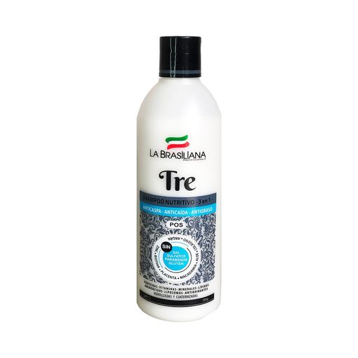 Shampo anticaspa anticaida la brasiliana   500 ml