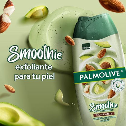 Jabón Líquido Corporal PALMOLIVE Smoothie Almendra, Aguacate y Leche 390ml