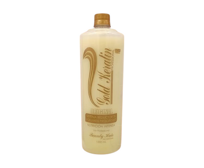 Brasileño alisado gold keratin aroma a vanilla Clasico 1 litro