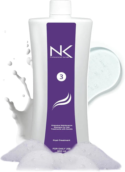 Shampoo pos alisado nk profesionalcare 450 ML