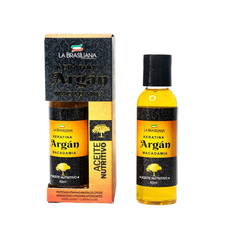 Aceite de argan brasiliana   60 ml