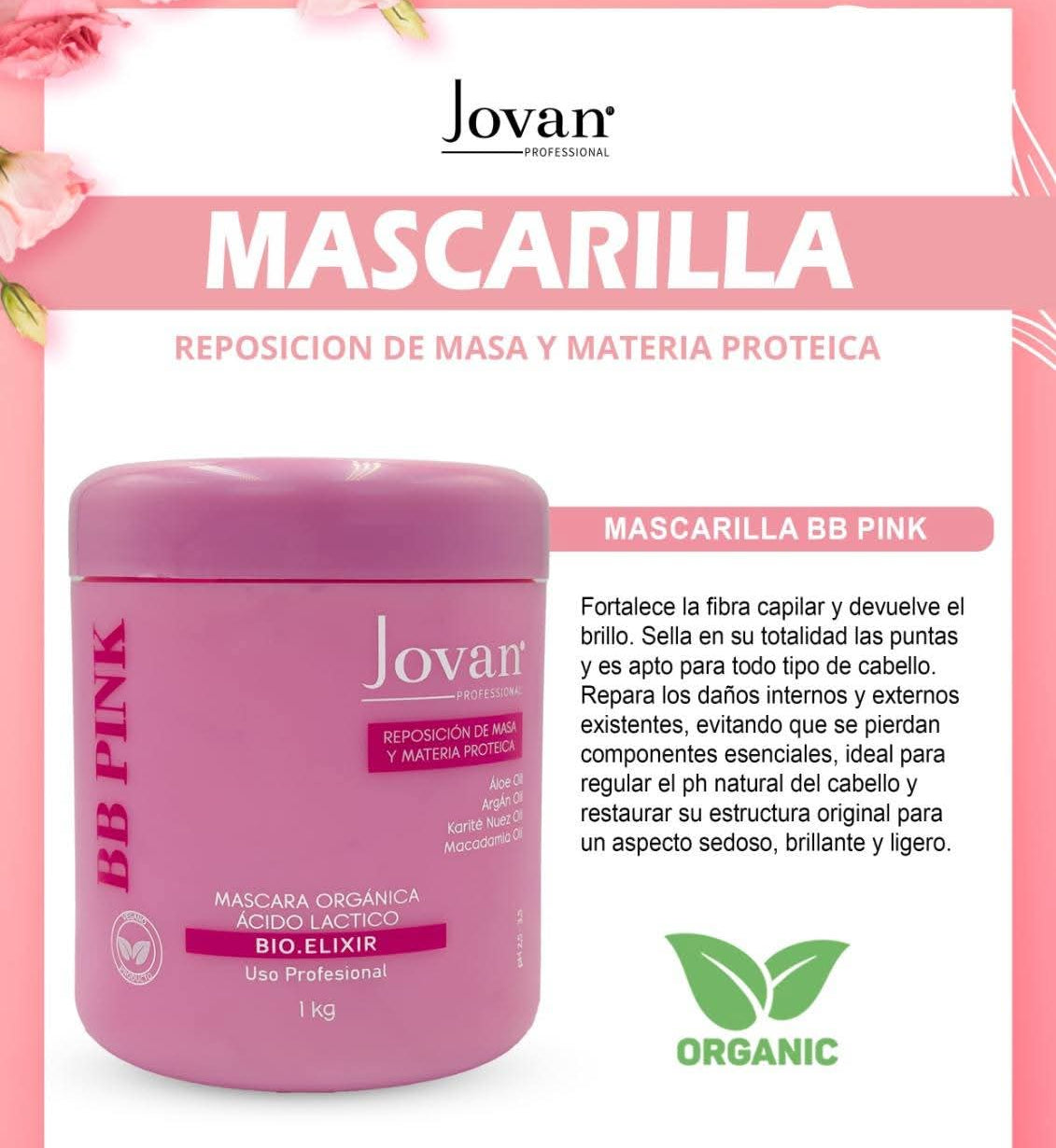 Mascarilla bb pick joven 1 kilo